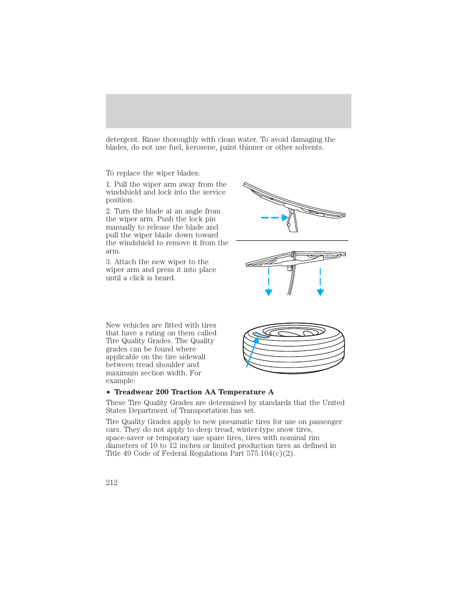 Maintenance and care | FORD 2001 F-550 v.1 User Manual | Page 212 / 272