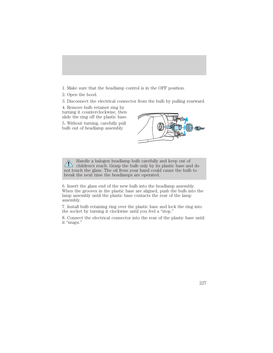 Maintenance and care | FORD 2001 F-550 v.1 User Manual | Page 227 / 272