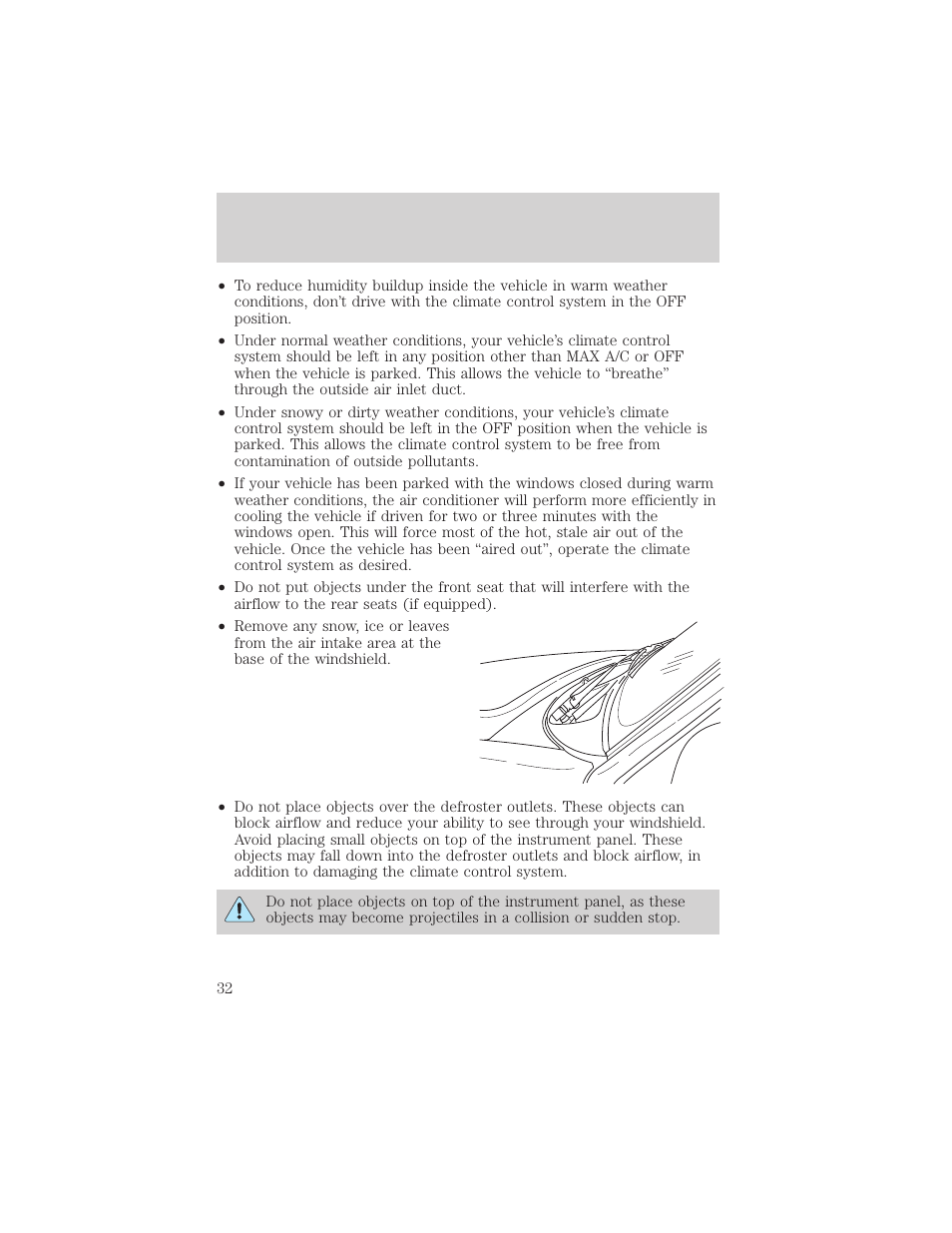Controls and features | FORD 2001 F-550 v.1 User Manual | Page 32 / 272