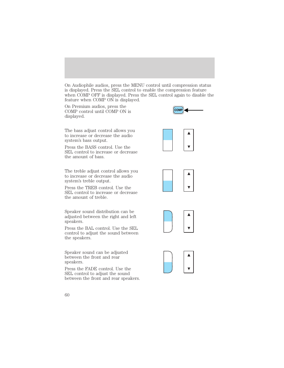 Controls and features | FORD 2001 F-550 v.1 User Manual | Page 60 / 272
