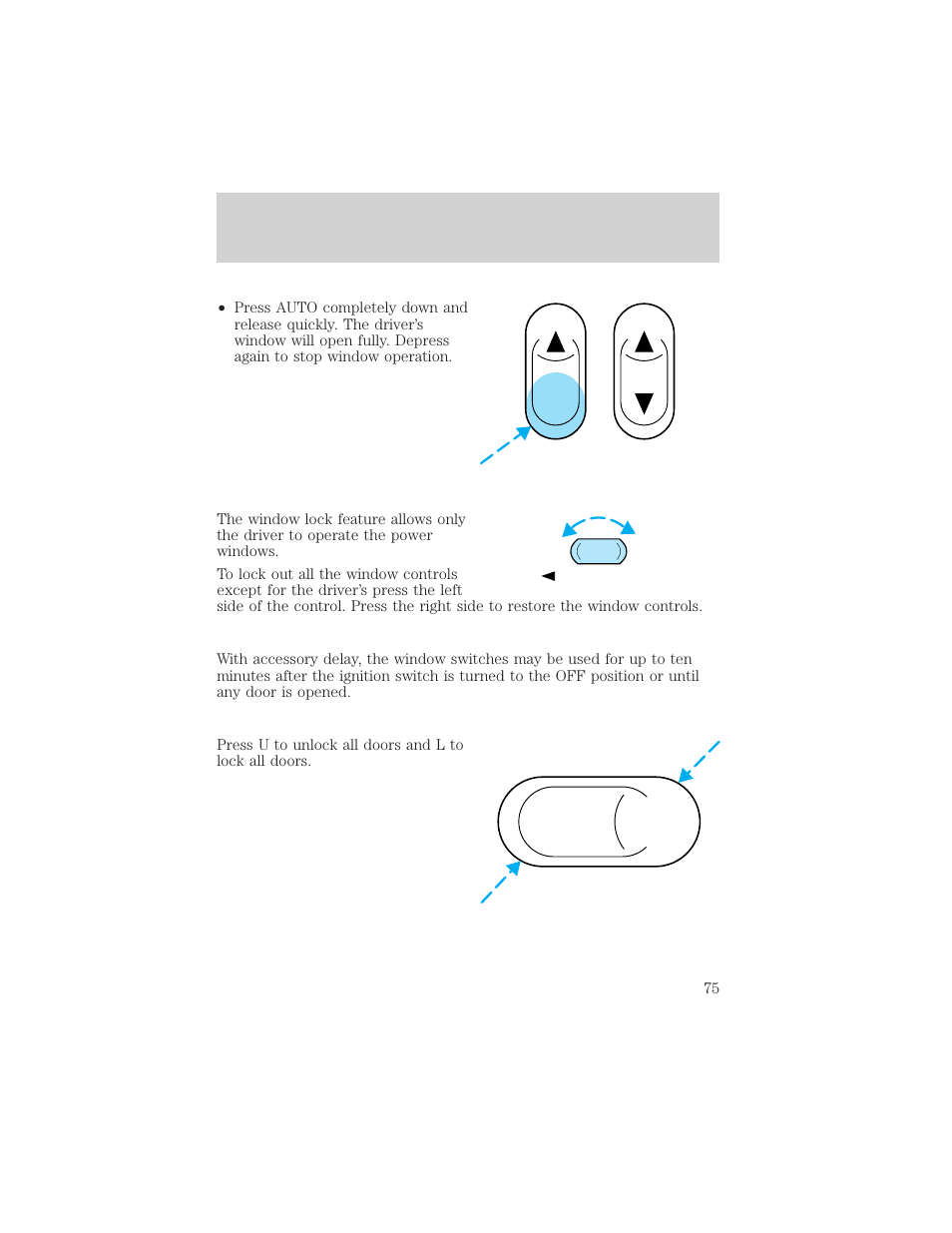 FORD 2001 F-550 v.1 User Manual | Page 75 / 272