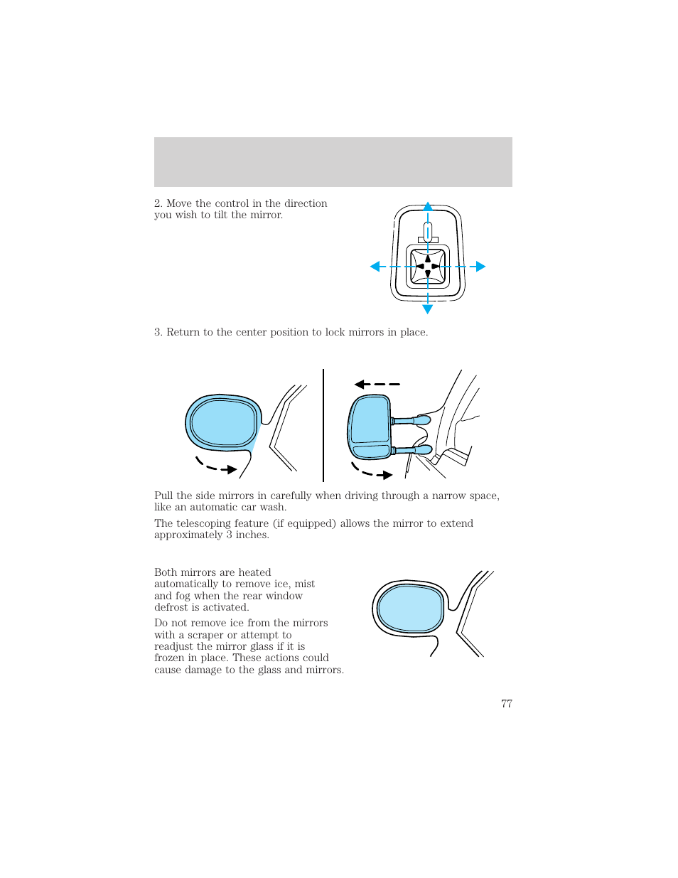 Controls and features | FORD 2001 F-550 v.1 User Manual | Page 77 / 272