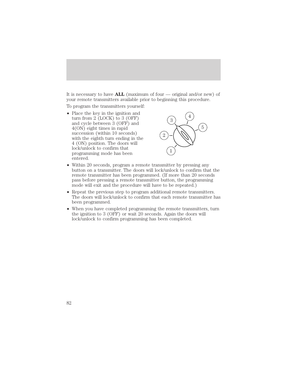 Controls and features | FORD 2001 F-550 v.1 User Manual | Page 82 / 272