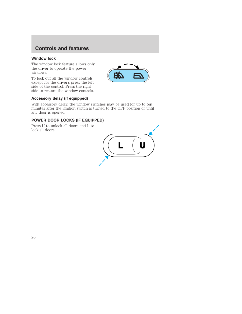 FORD 2001 F-550 v.2 User Manual | Page 80 / 288