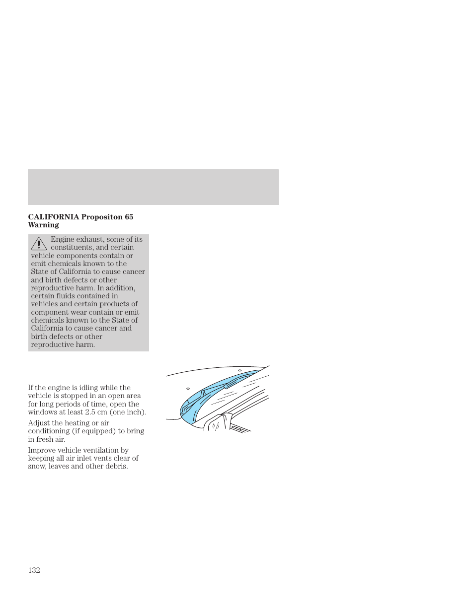 Starting | FORD 2001 Focus User Manual | Page 132 / 296