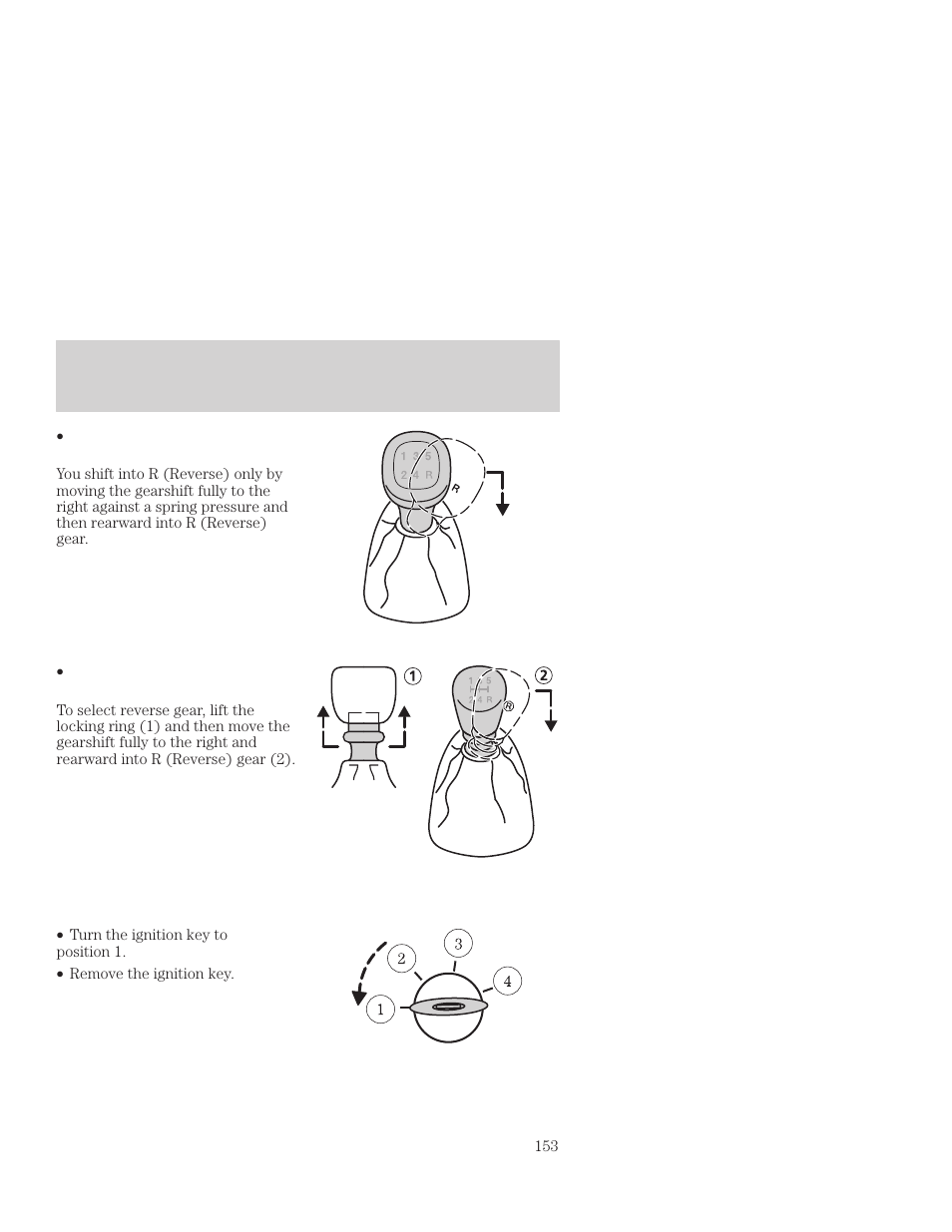 Driving | FORD 2001 Focus User Manual | Page 153 / 296