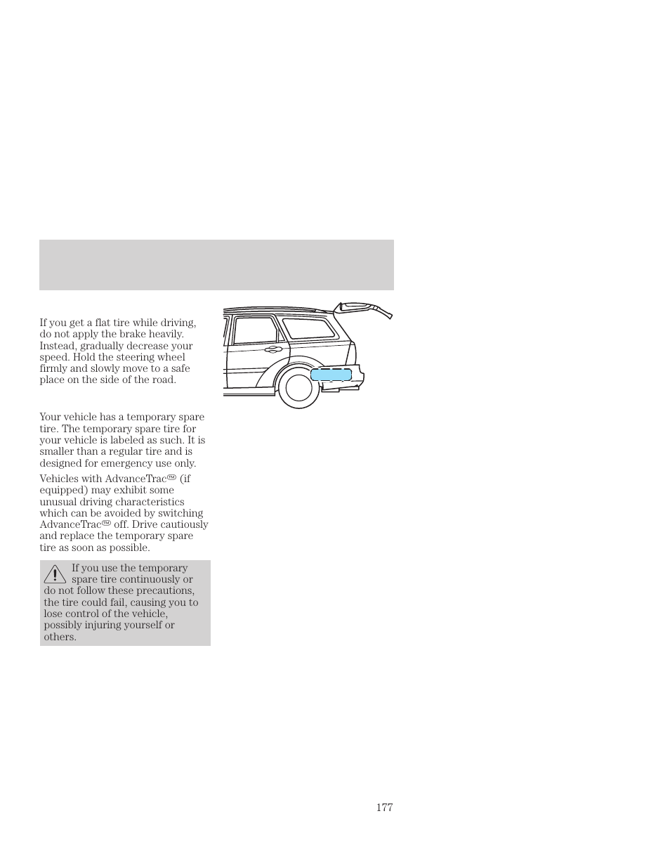 Roadside emergencies | FORD 2001 Focus User Manual | Page 177 / 296