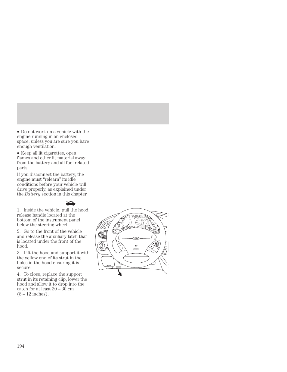 Maintenance and care | FORD 2001 Focus User Manual | Page 194 / 296