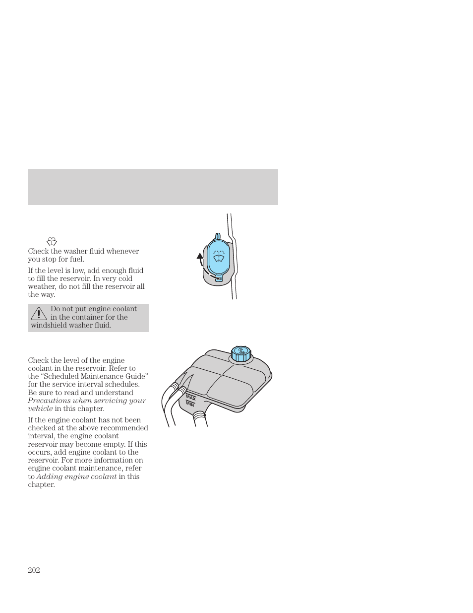 Maintenance and care | FORD 2001 Focus User Manual | Page 202 / 296