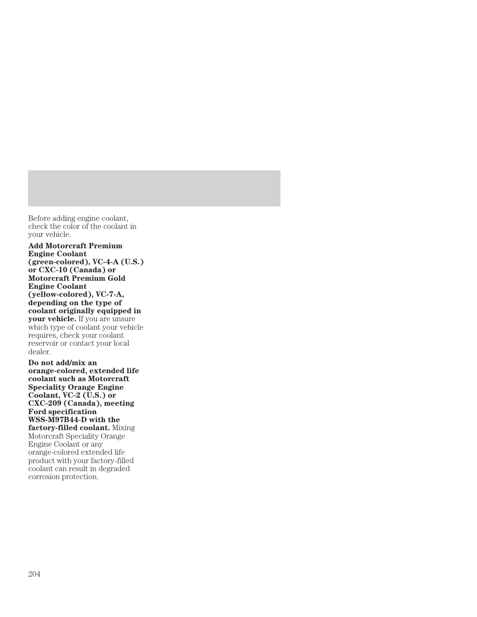Maintenance and care | FORD 2001 Focus User Manual | Page 204 / 296