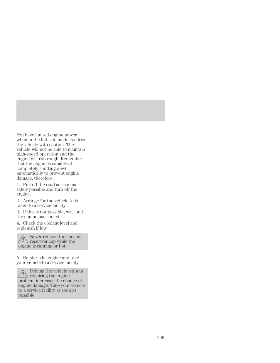 Maintenance and care | FORD 2001 Focus User Manual | Page 209 / 296