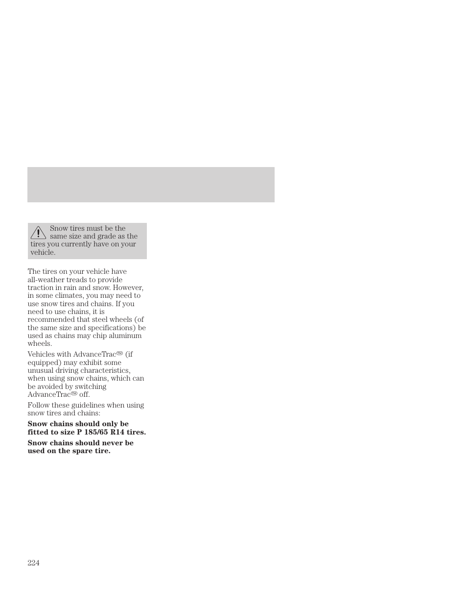Maintenance and care | FORD 2001 Focus User Manual | Page 224 / 296