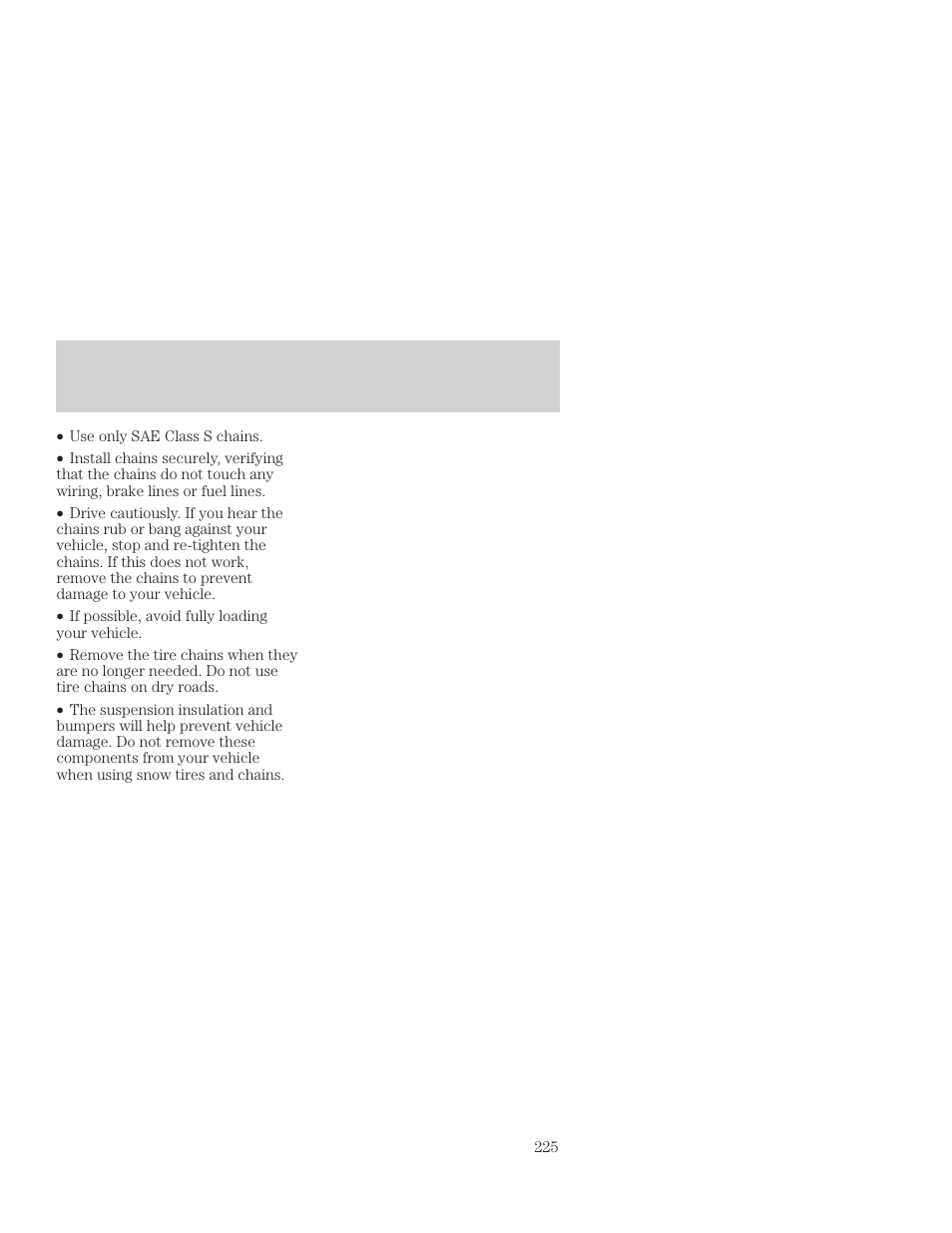 Maintenance and care | FORD 2001 Focus User Manual | Page 225 / 296