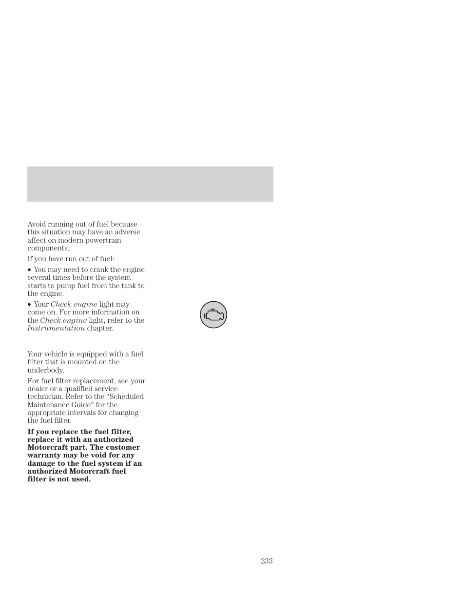 Maintenance and care | FORD 2001 Focus User Manual | Page 233 / 296