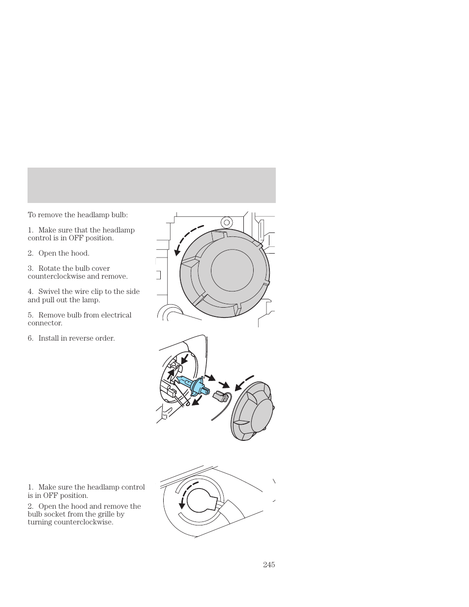 Maintenance and care | FORD 2001 Focus User Manual | Page 245 / 296