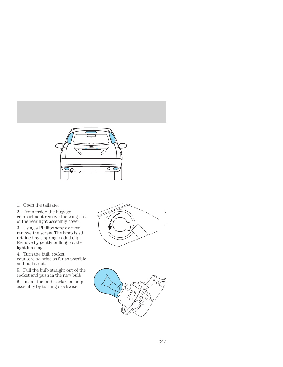 Maintenance and care | FORD 2001 Focus User Manual | Page 247 / 296