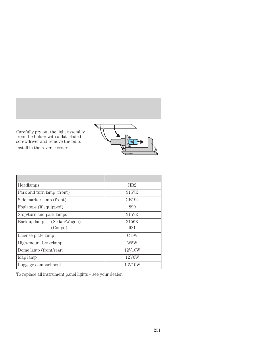 Maintenance and care | FORD 2001 Focus User Manual | Page 251 / 296