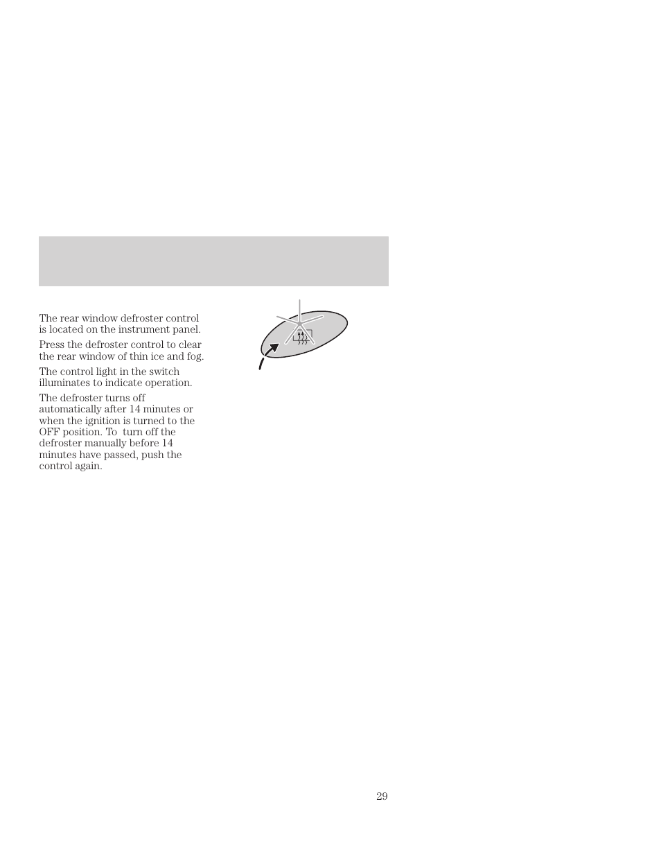 Controls and features | FORD 2001 Focus User Manual | Page 29 / 296