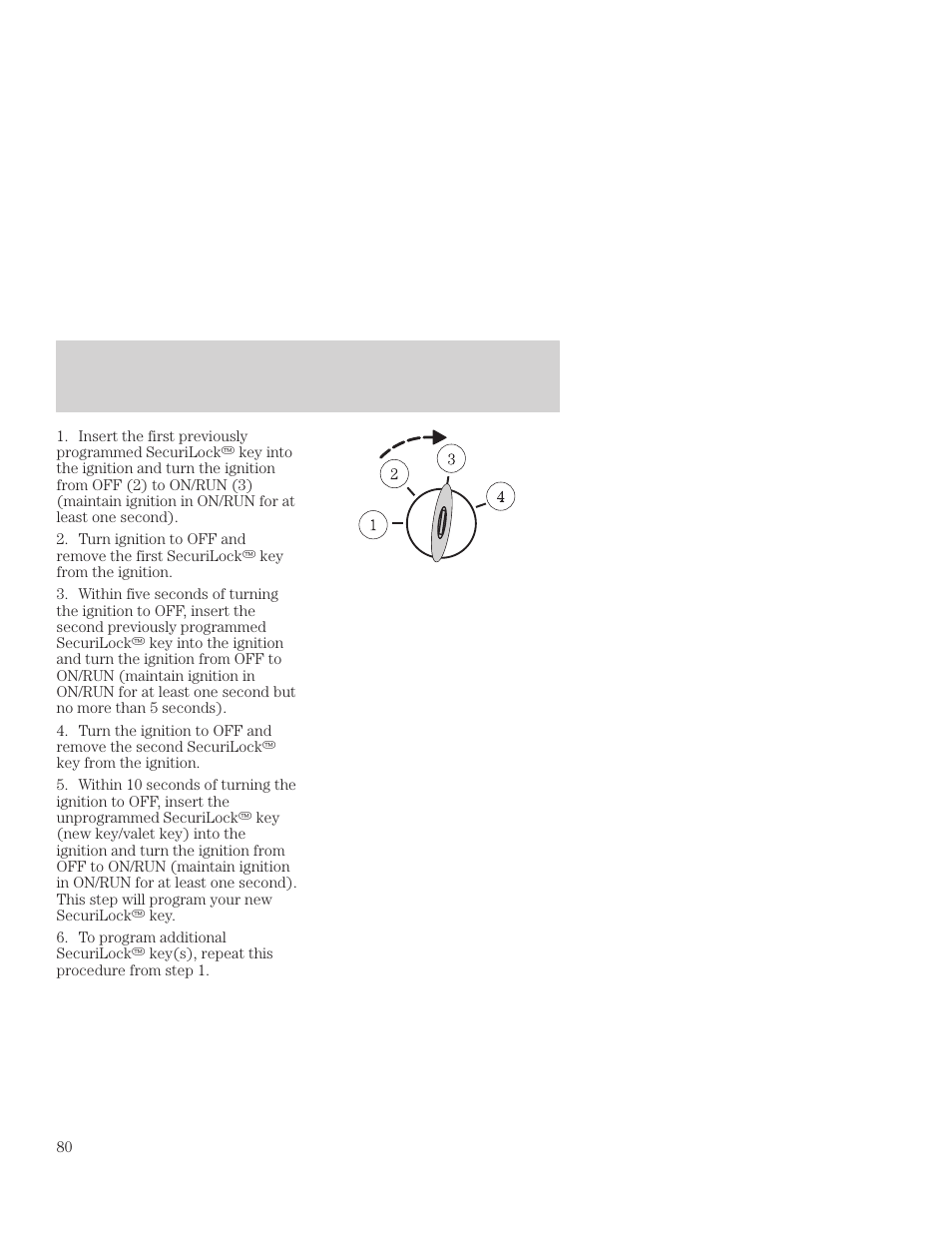 Controls and features | FORD 2001 Focus User Manual | Page 80 / 296