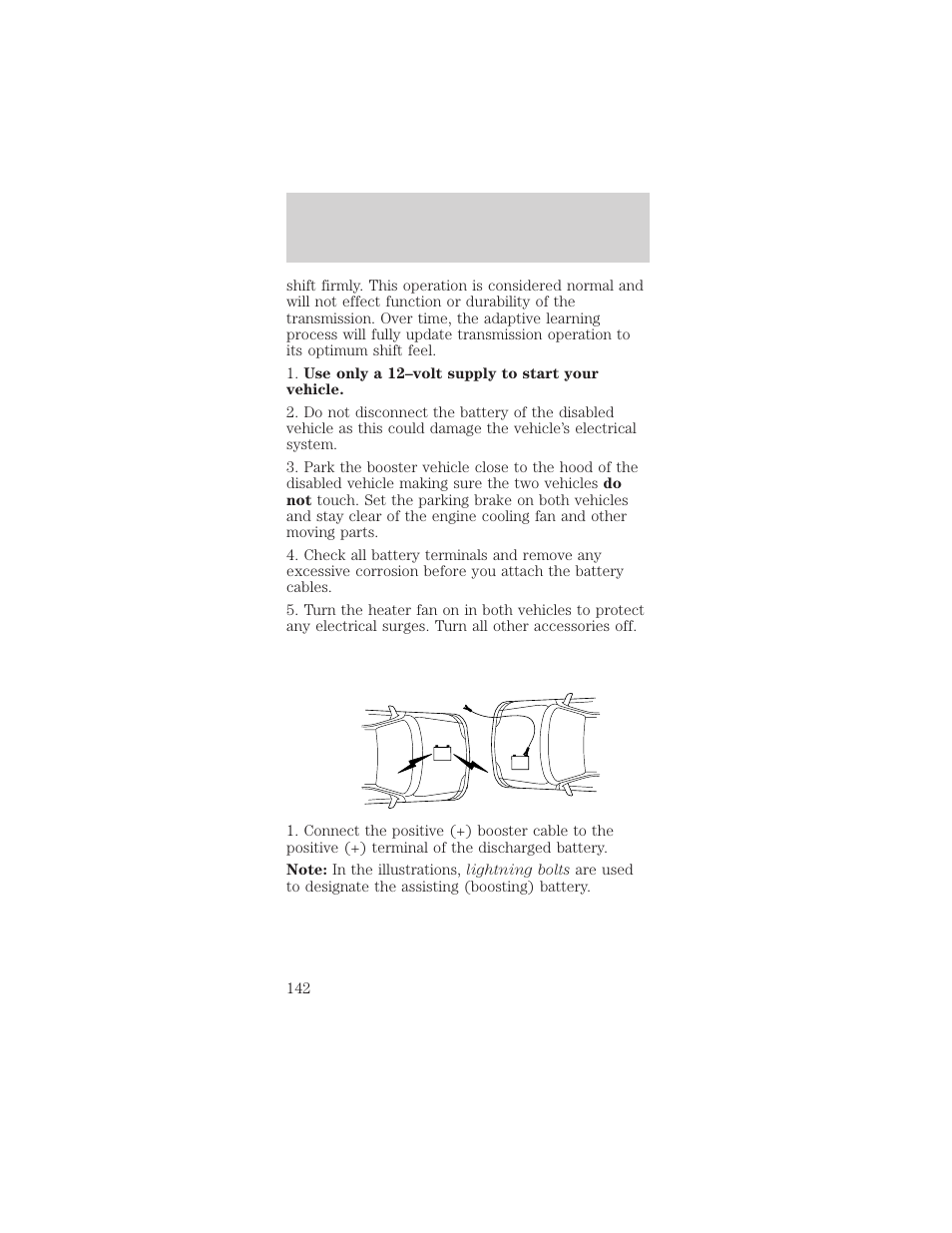 Roadside emergencies | FORD 2001 Mustang User Manual | Page 142 / 240