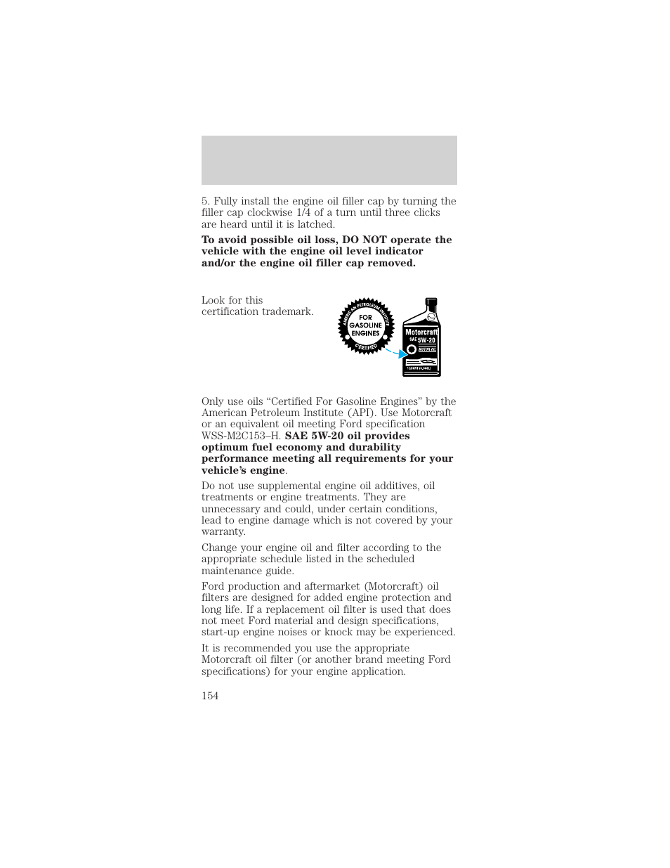 Maintenance and care | FORD 2001 Mustang User Manual | Page 154 / 240