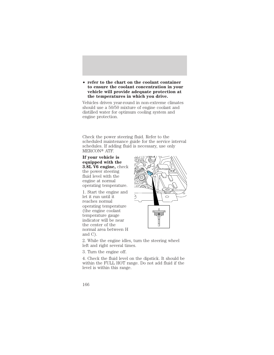 Maintenance and care | FORD 2001 Mustang User Manual | Page 166 / 240