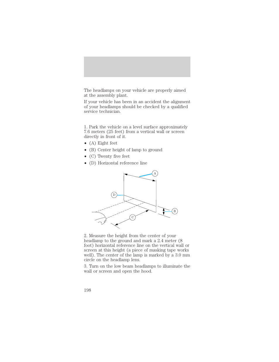 Maintenance and care | FORD 2001 Mustang User Manual | Page 198 / 240