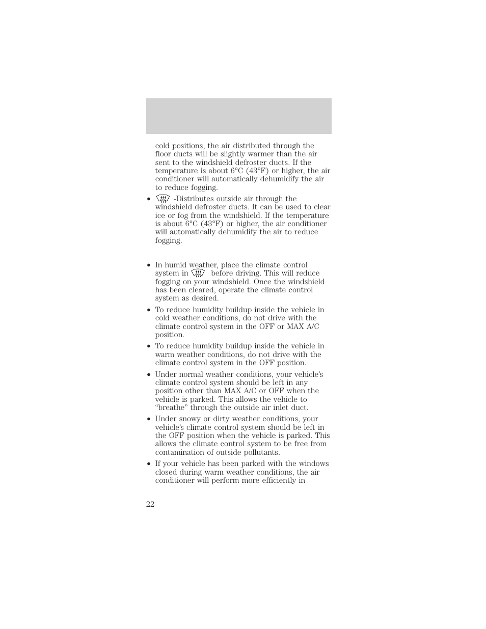Controls and features | FORD 2001 Mustang User Manual | Page 22 / 240