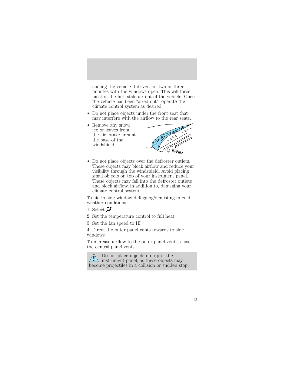 Controls and features | FORD 2001 Mustang User Manual | Page 23 / 240