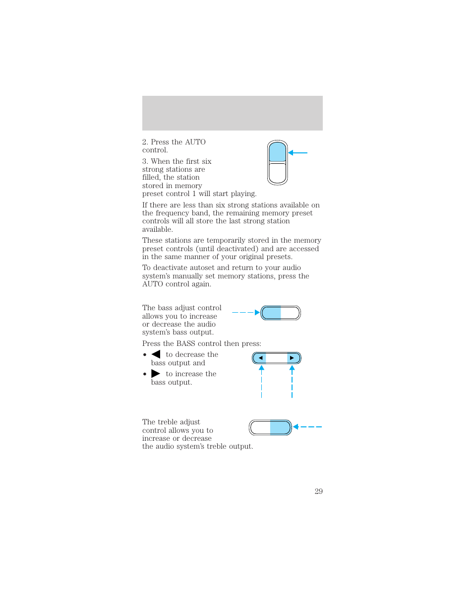 Controls and features | FORD 2001 Mustang User Manual | Page 29 / 240