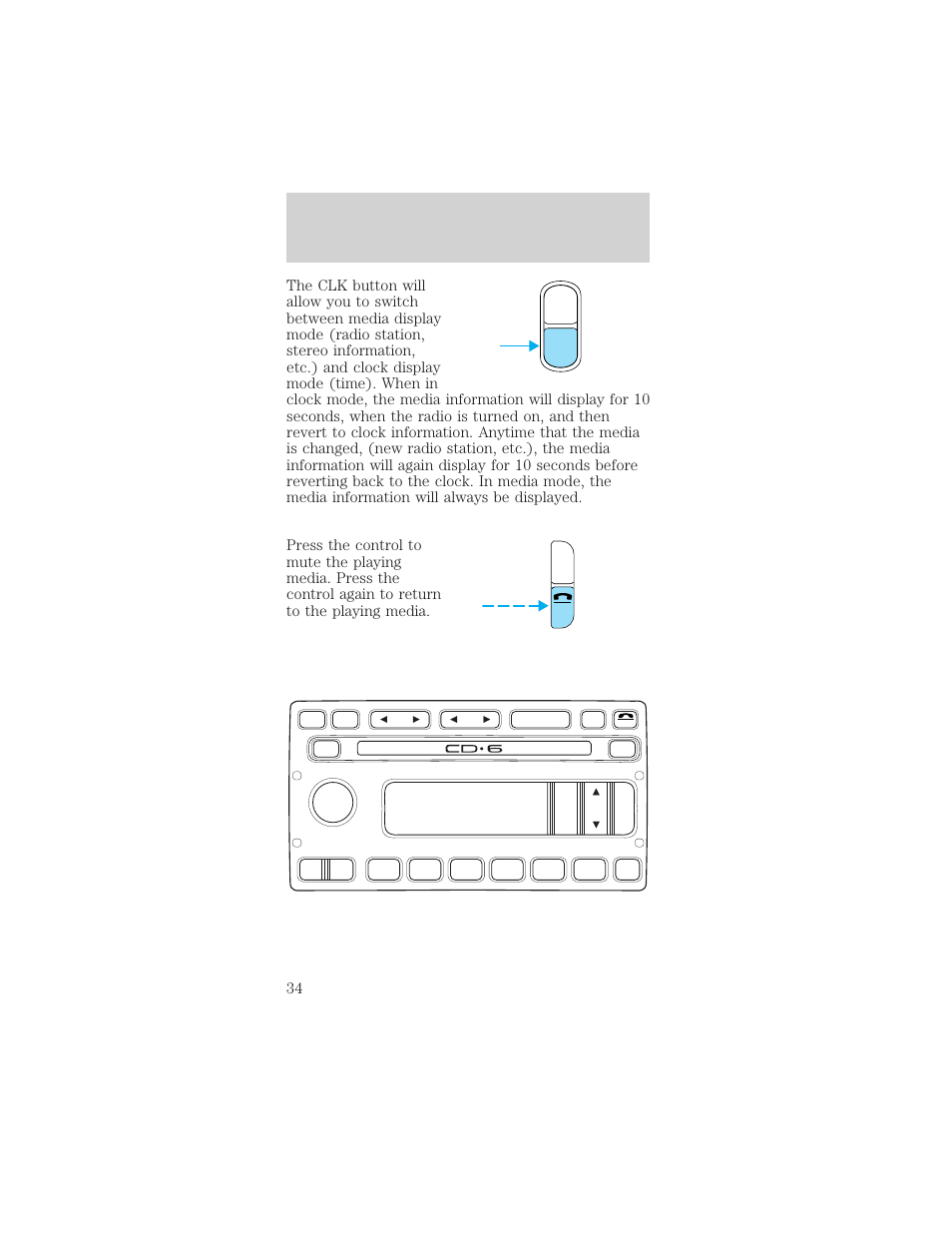 Controls and features | FORD 2001 Mustang User Manual | Page 34 / 240