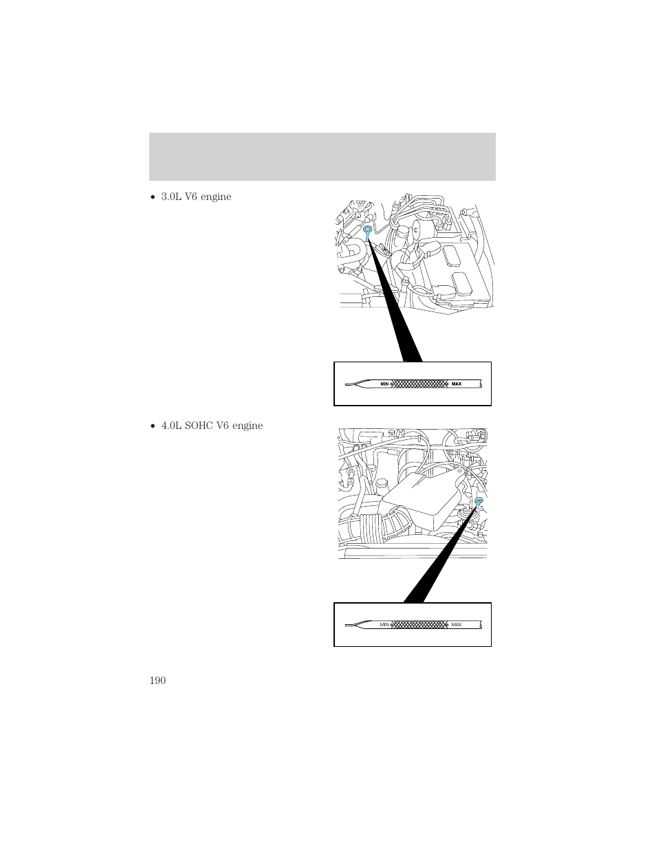 Maintenance and care | FORD 2001 Ranger User Manual | Page 190 / 272