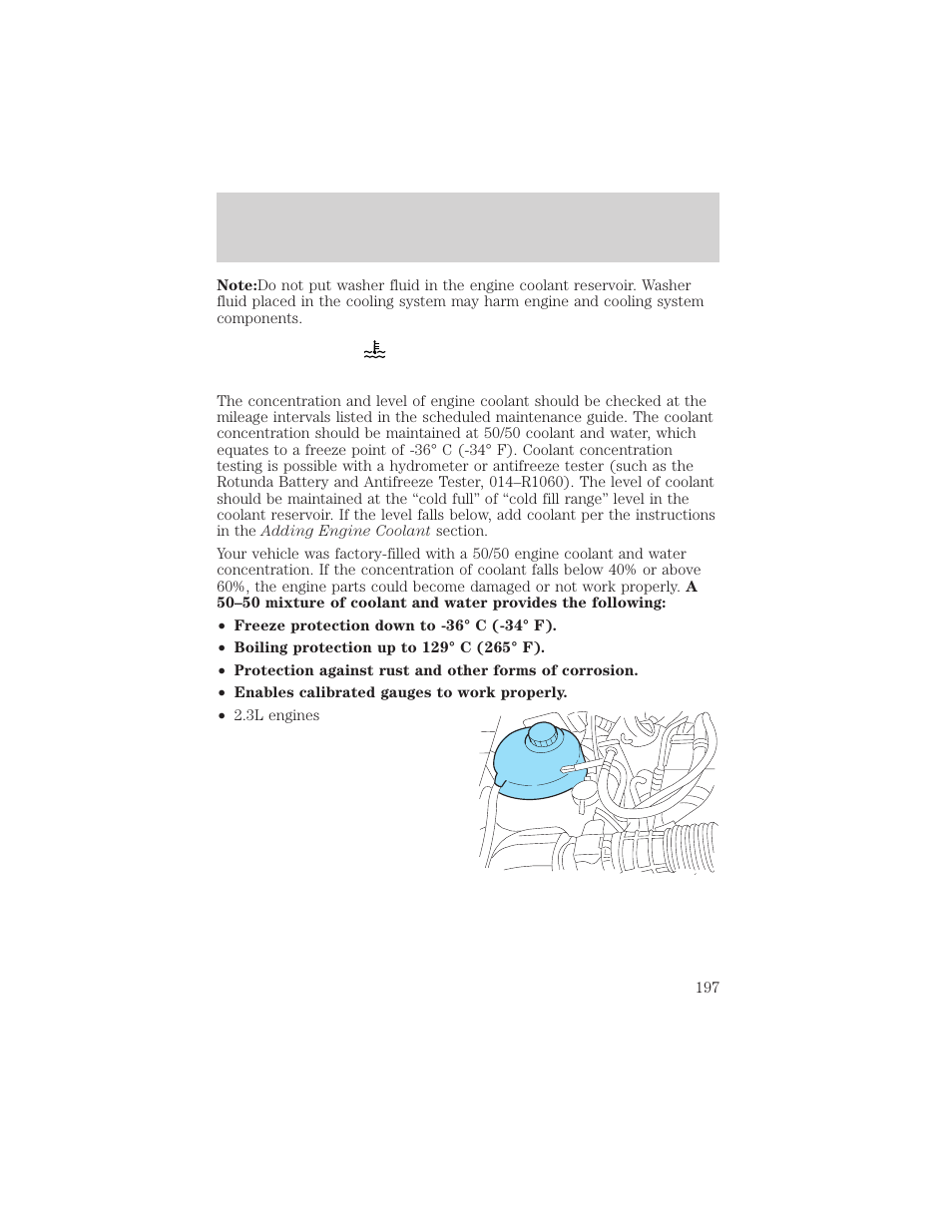 Maintenance and care | FORD 2001 Ranger User Manual | Page 197 / 272