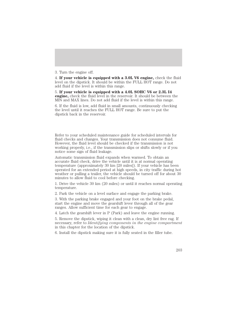 Maintenance and care | FORD 2001 Ranger User Manual | Page 203 / 272