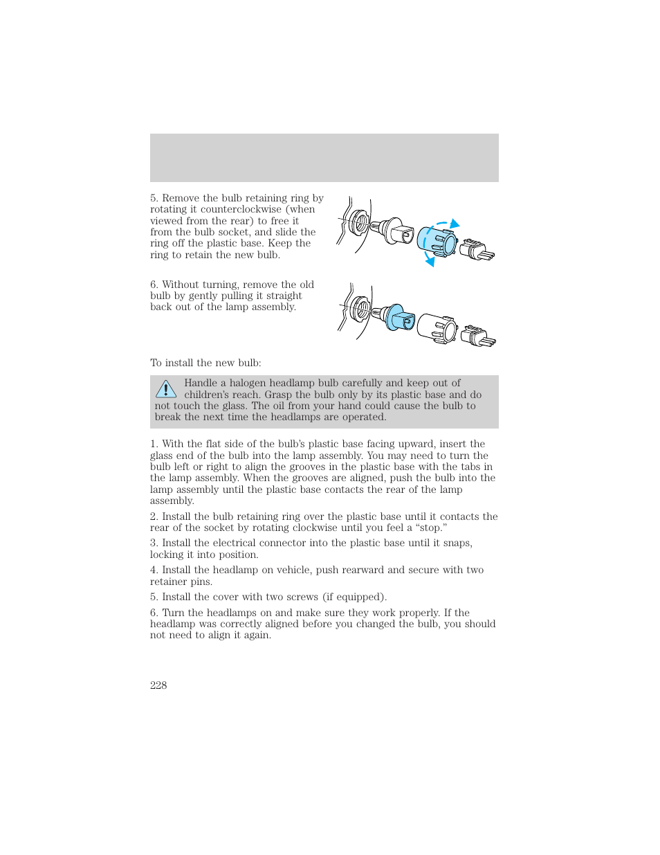 Maintenance and care | FORD 2001 Ranger User Manual | Page 228 / 272