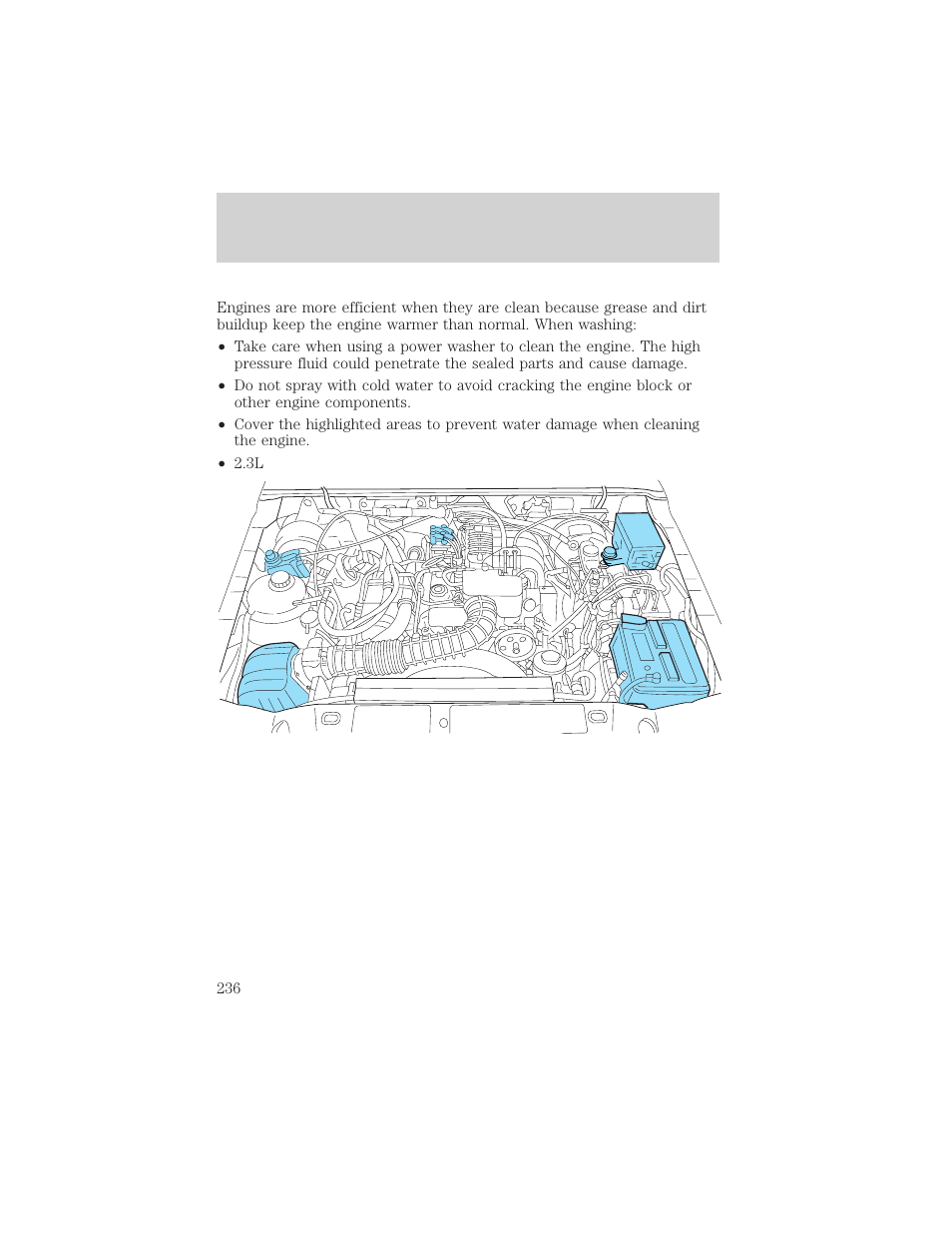 Maintenance and care | FORD 2001 Ranger User Manual | Page 236 / 272