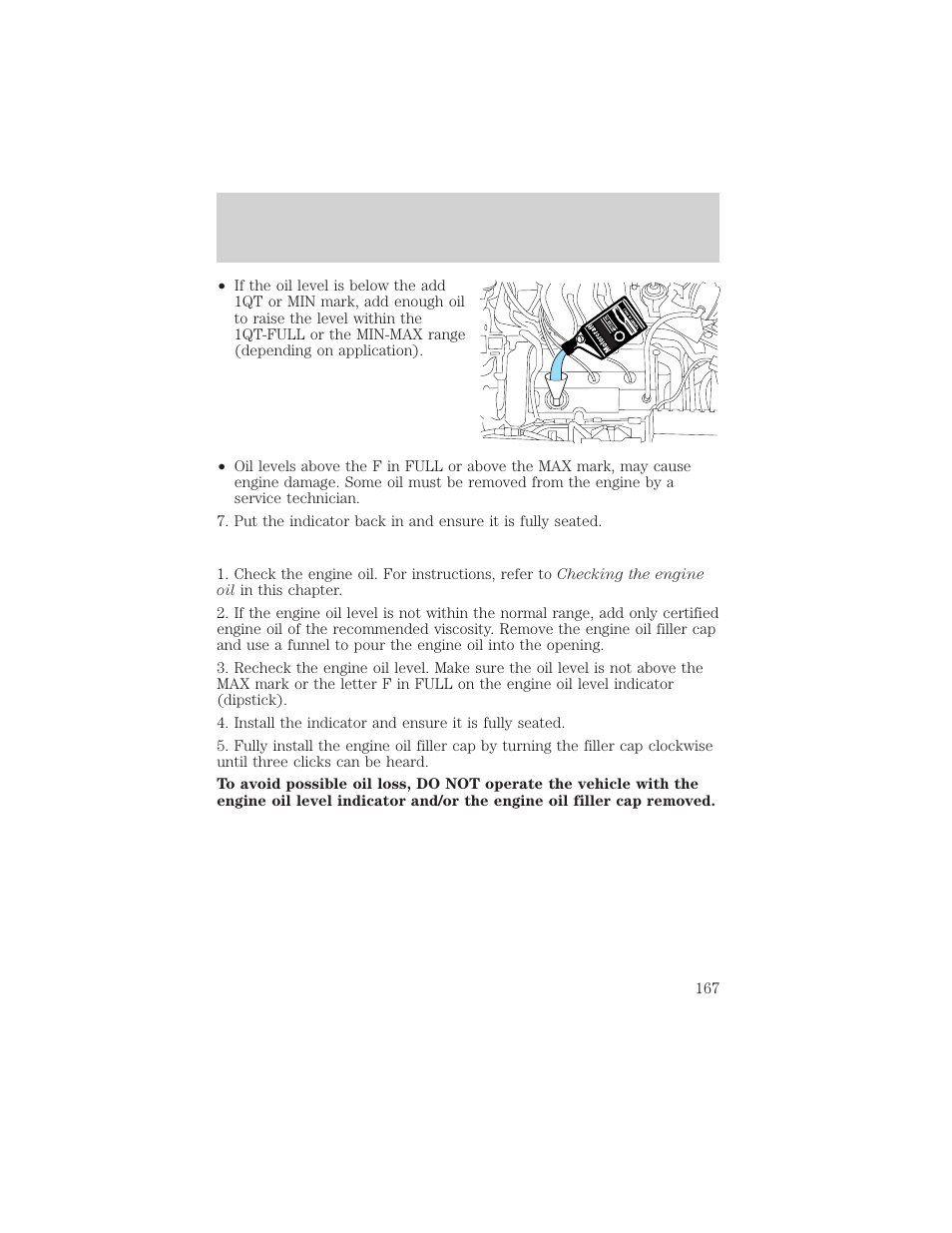 Maintenance and care | FORD 2001 Taurus User Manual | Page 167 / 256