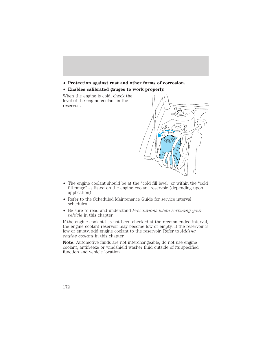 Maintenance and care | FORD 2001 Taurus User Manual | Page 172 / 256