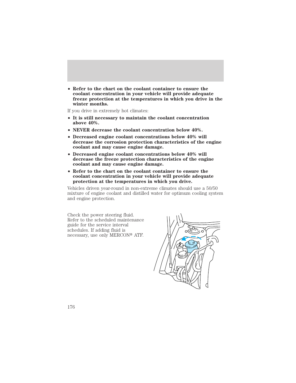 Maintenance and care | FORD 2001 Taurus User Manual | Page 176 / 256