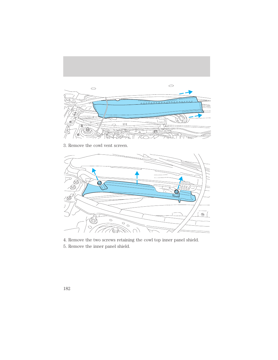 Maintenance and care | FORD 2001 Taurus User Manual | Page 182 / 256