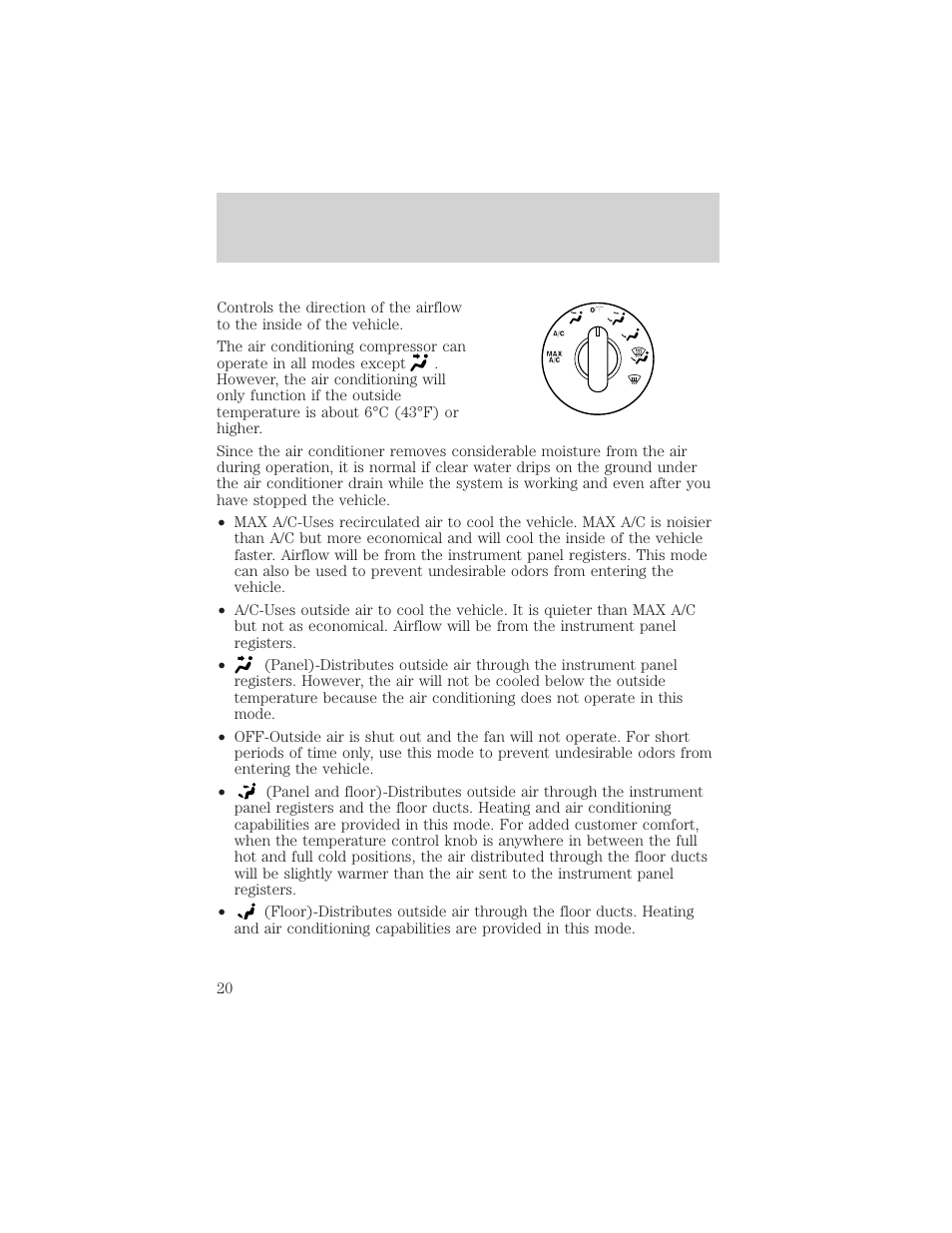 Controls and features | FORD 2001 Taurus User Manual | Page 20 / 256