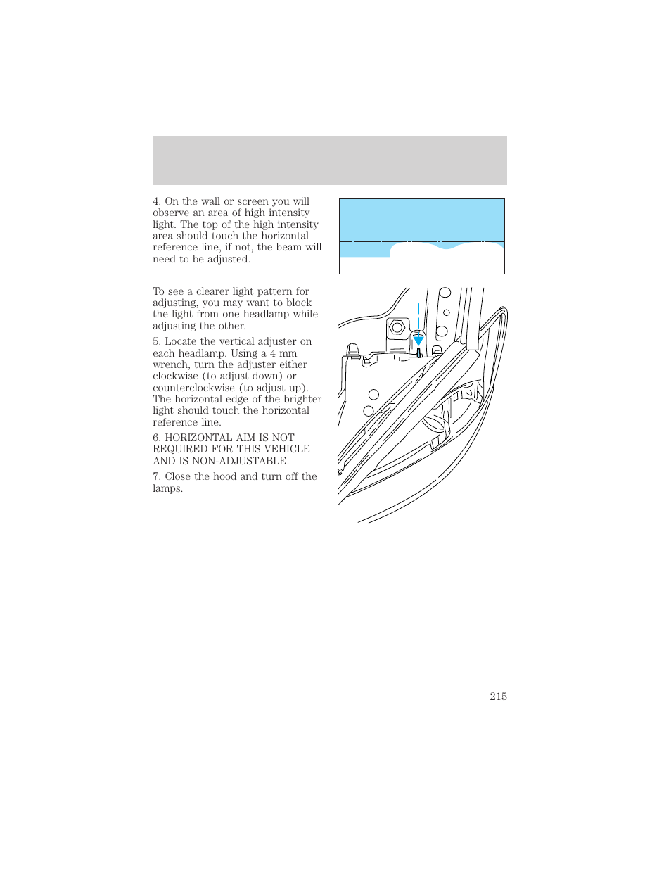 Maintenance and care | FORD 2001 Taurus User Manual | Page 215 / 256