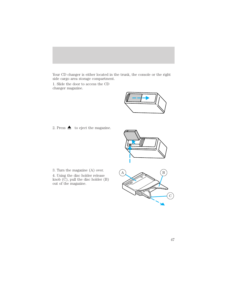 Controls and features | FORD 2001 Taurus User Manual | Page 47 / 256