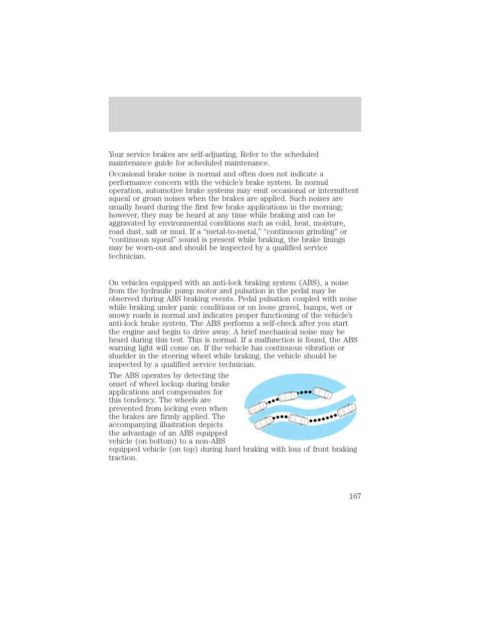 Driving | FORD 2001 Windstar User Manual | Page 167 / 288
