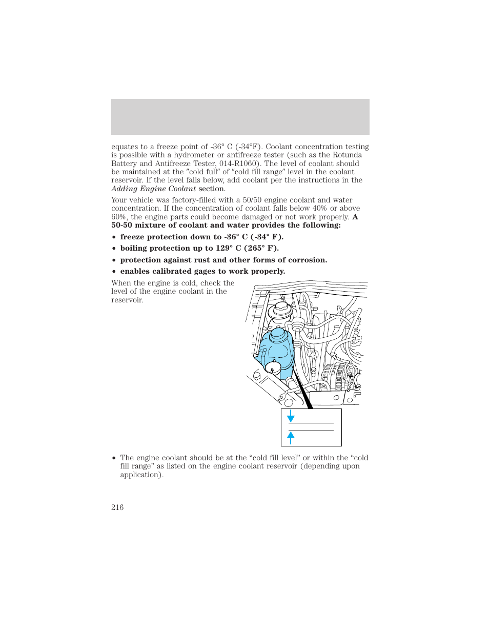 Maintenance and care | FORD 2001 Windstar User Manual | Page 216 / 288