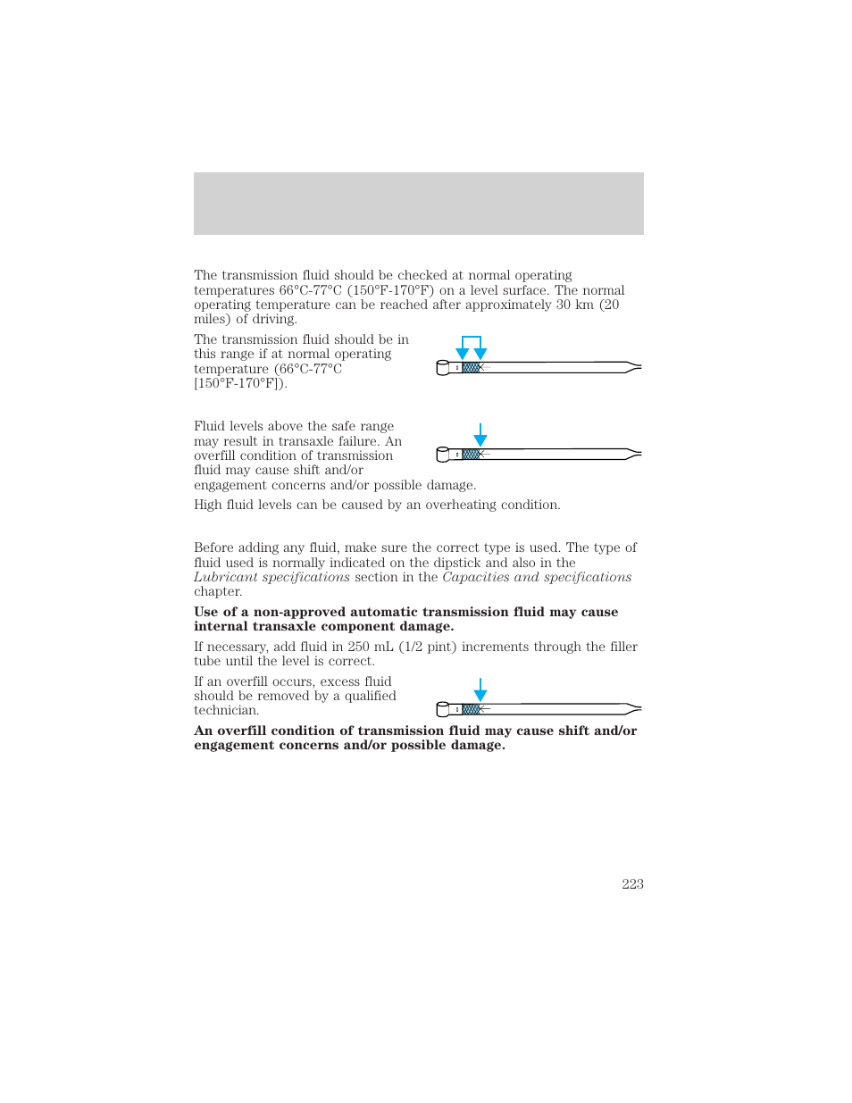 Maintenance and care | FORD 2001 Windstar User Manual | Page 223 / 288