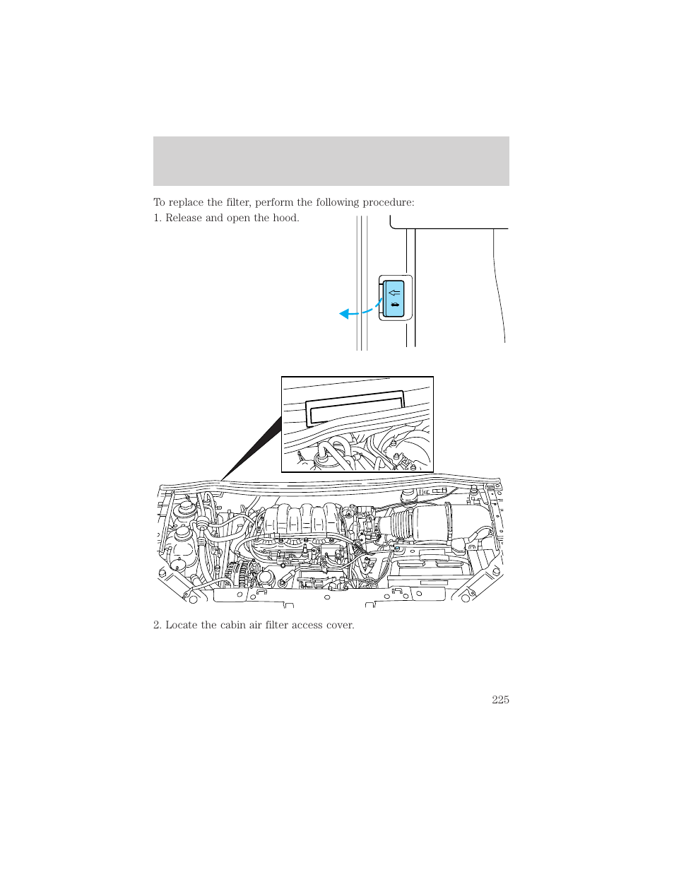 Maintenance and care | FORD 2001 Windstar User Manual | Page 225 / 288