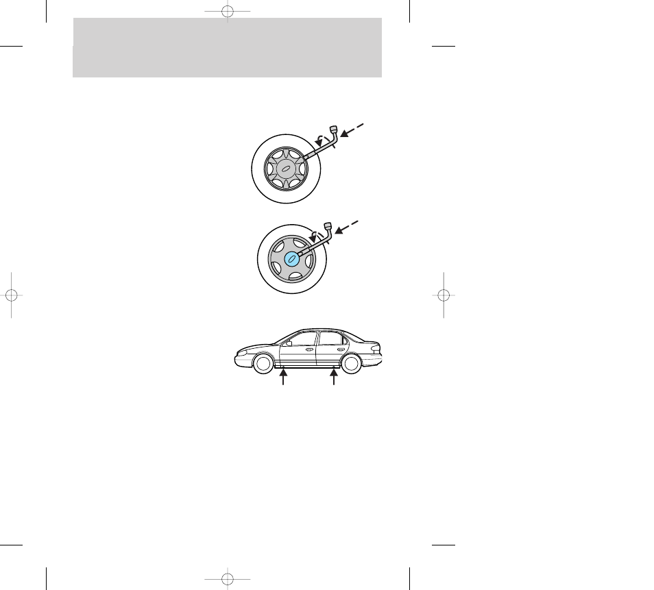 Roadside emergencies | FORD 2000 Contour User Manual | Page 152 / 248