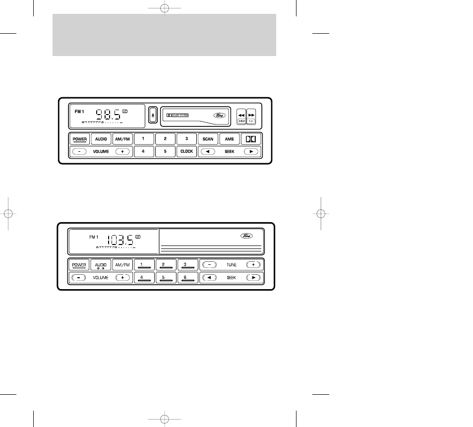 Controls and features | FORD 2000 Contour User Manual | Page 35 / 248