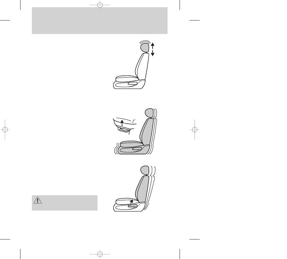 Seating and safety restraints | FORD 2000 Contour User Manual | Page 74 / 248